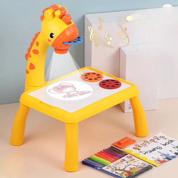 Table Kids - Projetor de Desenho Infantil: Estimule a Criatividade das Crianças de Forma Mágica!