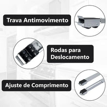 Carregar imagem no visualizador da galeria, Suporte De Base Com Rodinhas Para Geladeira Máquina De Lavar Fogão Móveis Ajustável
