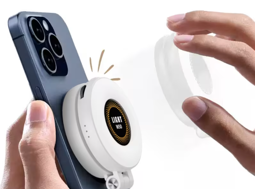 Mini Luz selfie De Bolso Com Magnético Para smartphone