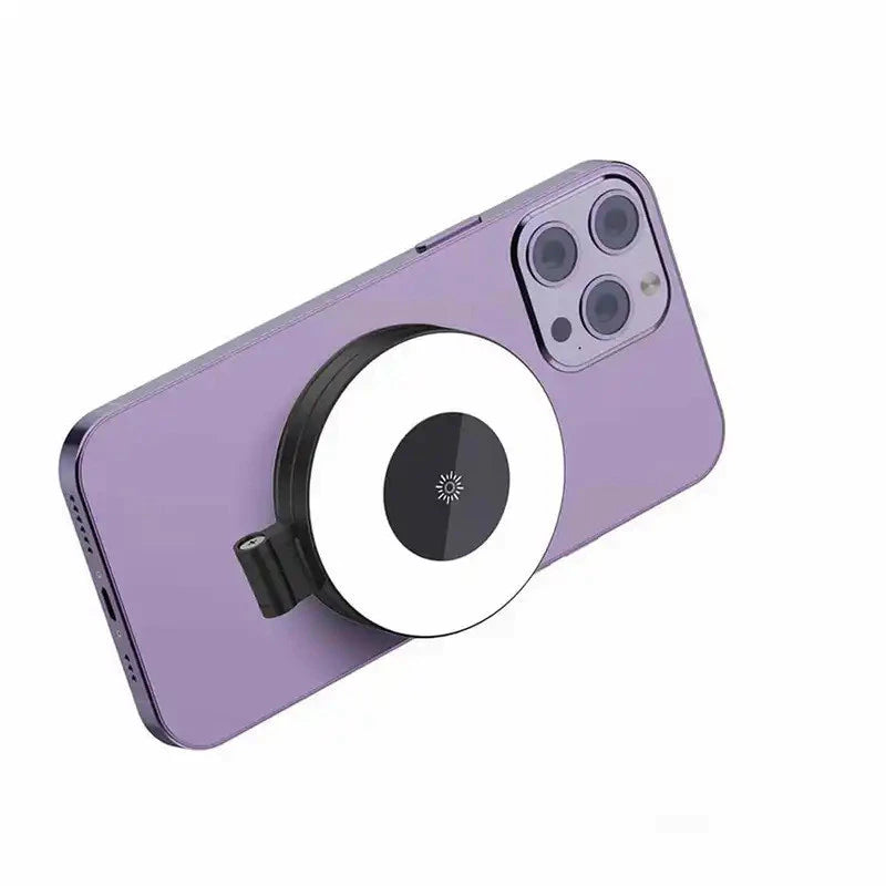 Mini Luz selfie De Bolso Com Enchimento Magnético Para smartphone