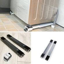 Carregar imagem no visualizador da galeria, Suporte De Base Com Rodinhas Para Geladeira Máquina De Lavar Fogão Móveis Ajustável
