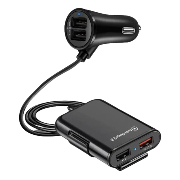 Carregador Portátil USB de Carregamento Rápido Com Cabo de Celular Extensor - Carrega Cell