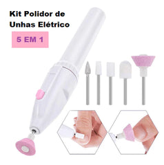 Kit Polidor de Unhas Elétrico