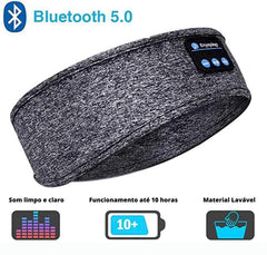 Faixa Com Fone Bluetooth Pra Dormir